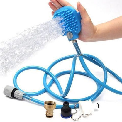 Dog Bath Artifact Pet Bath Sprinkler Pet Bath Brush