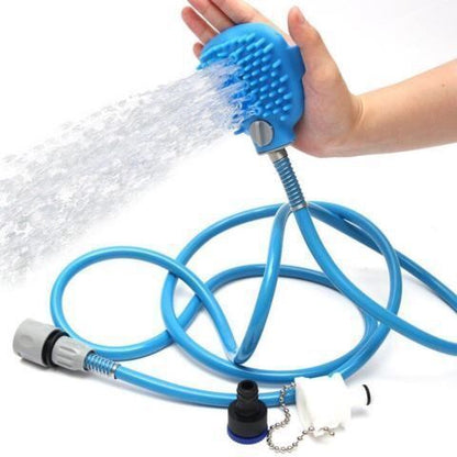 Dog Bath Artifact Pet Bath Sprinkler Pet Bath Brush